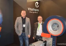Ed Roeleveld (Vitotherm) and Harry van Zuthem (HC Engineering)